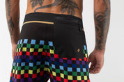 VAST Colors Gold Boardshort 模特兒穿著展示 黑色