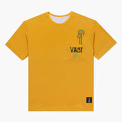 VAST Yogi Peace Pocket Standard Fit Tee 防曬機能衝浪衣 官方商品圖 1 橘紅色