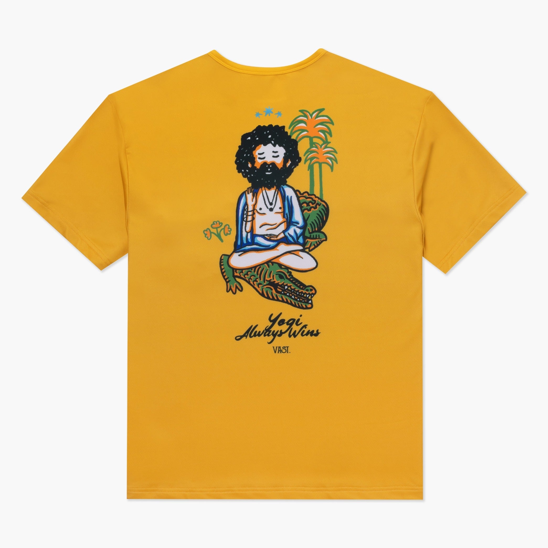 VAST Yogi Peace Pocket Standard Fit Tee 防曬機能衝浪衣 官方商品圖 2 橘紅色