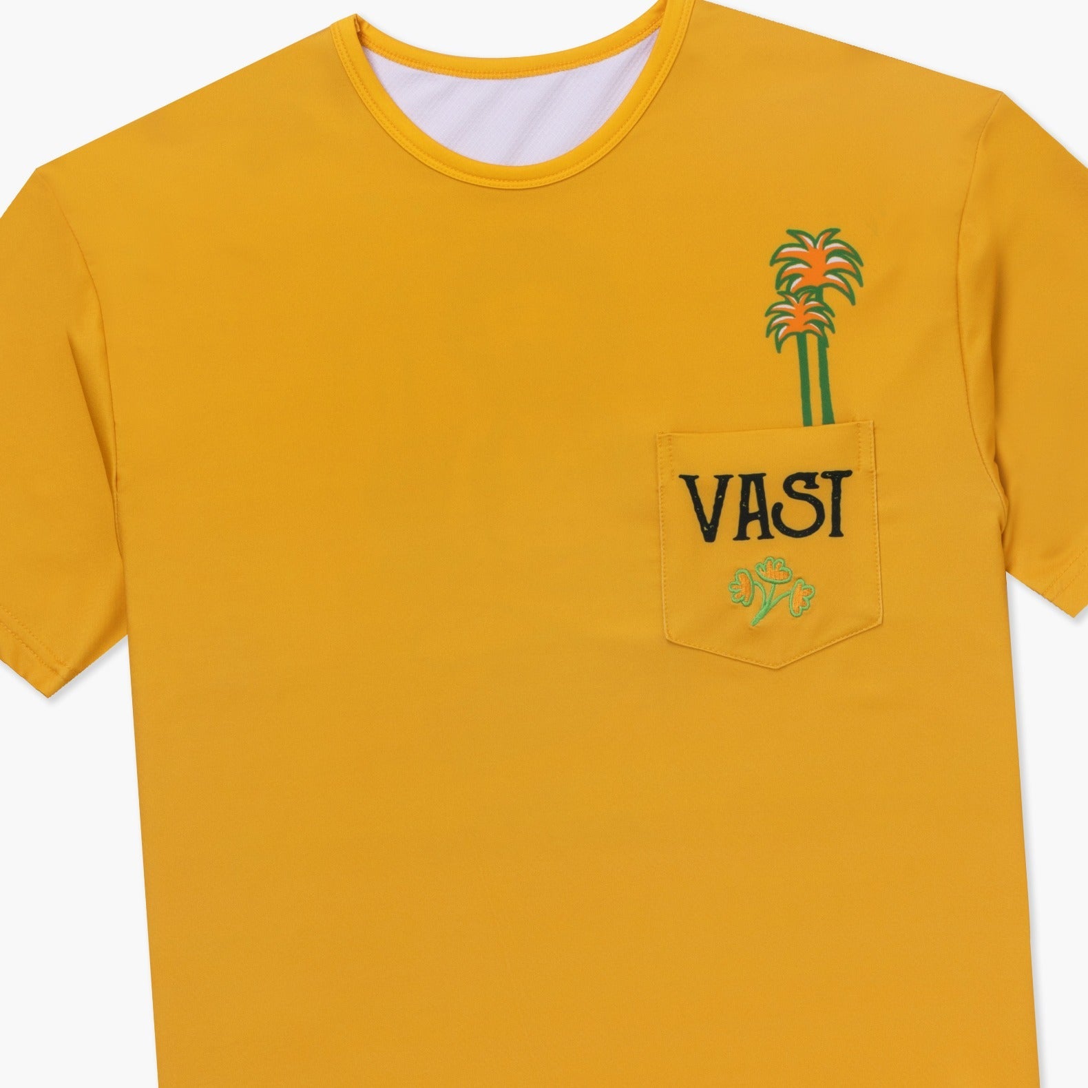 VAST Yogi Peace Pocket Standard Fit Tee 防曬機能衝浪衣 官方商品圖 3 橘紅色