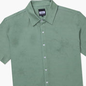 VAST Patina Button Up 防曬機能衝浪短袖襯衫 官方商品圖 3 軍綠色