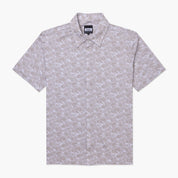 VAST Hibiscus Button Up 防曬機能衝浪短袖襯衫 官方商品圖 1 奶油白
