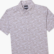 VAST Hibiscus Button Up 防曬機能衝浪短袖襯衫 官方商品圖 3 奶油白