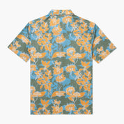 VAST Ode to the Islands Button Up 防曬機能衝浪短袖襯衫 官方商品圖 2 橘紅色