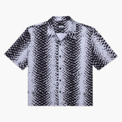 VAST Dead Slow Boxy Fit Button Up 防曬機能衝浪短袖襯衫 官方商品圖 1 黑/白