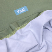 VAST Petina Polo 防曬機能短袖polo衫 官方商品圖 4 軍綠色