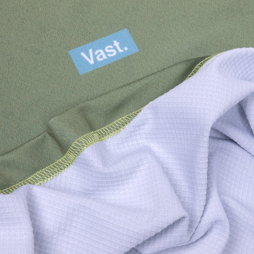 VAST Petina Polo 防曬機能短袖polo衫 官方商品圖 4 軍綠色