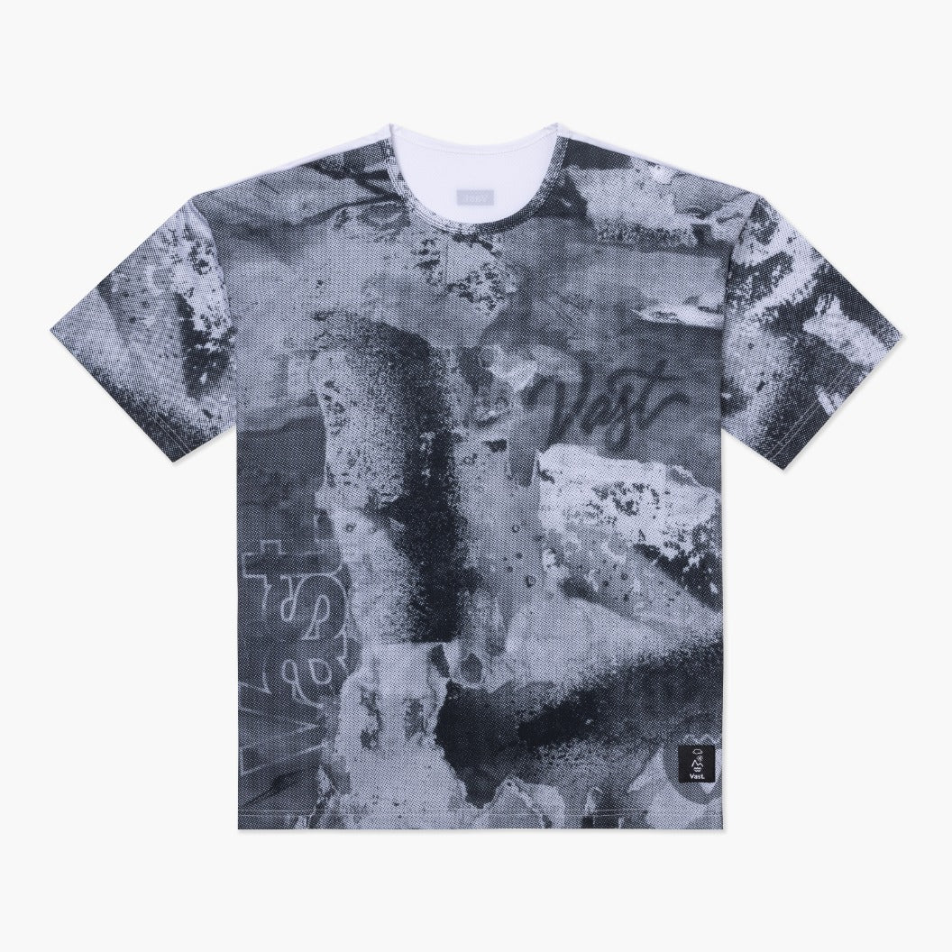 VAST Zine Boxy Fit Tee 防曬機能衝浪衣 官方商品圖 1 深灰色