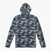 VAST Camo Hooded Long Sleeve Sun Savior 防曬機能帽T 官方商品圖 1 迷彩綠