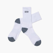 VAST Box Logo Socks 經典LOGO半筒襪 官方商品圖 2 灰藍色