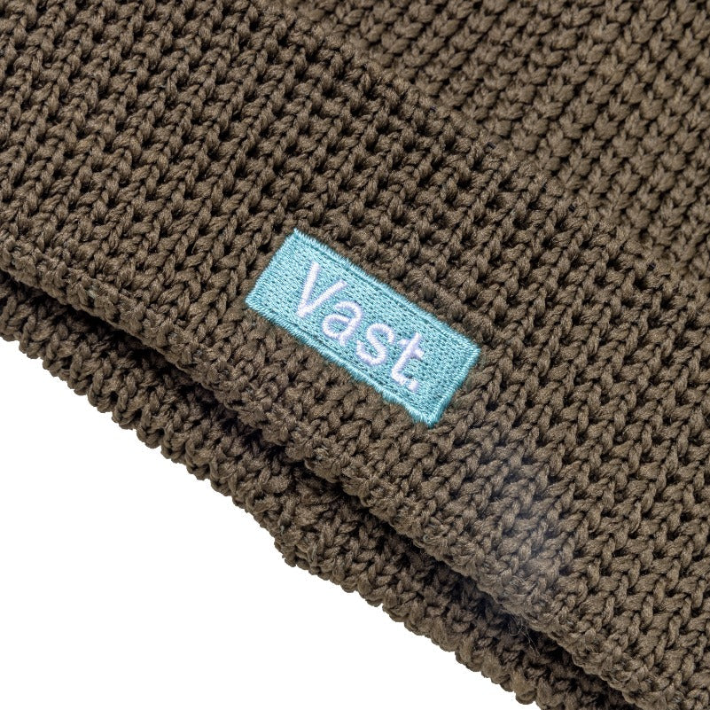 VAST Strata Beanie 毛帽 官方商品圖 3 軍綠色