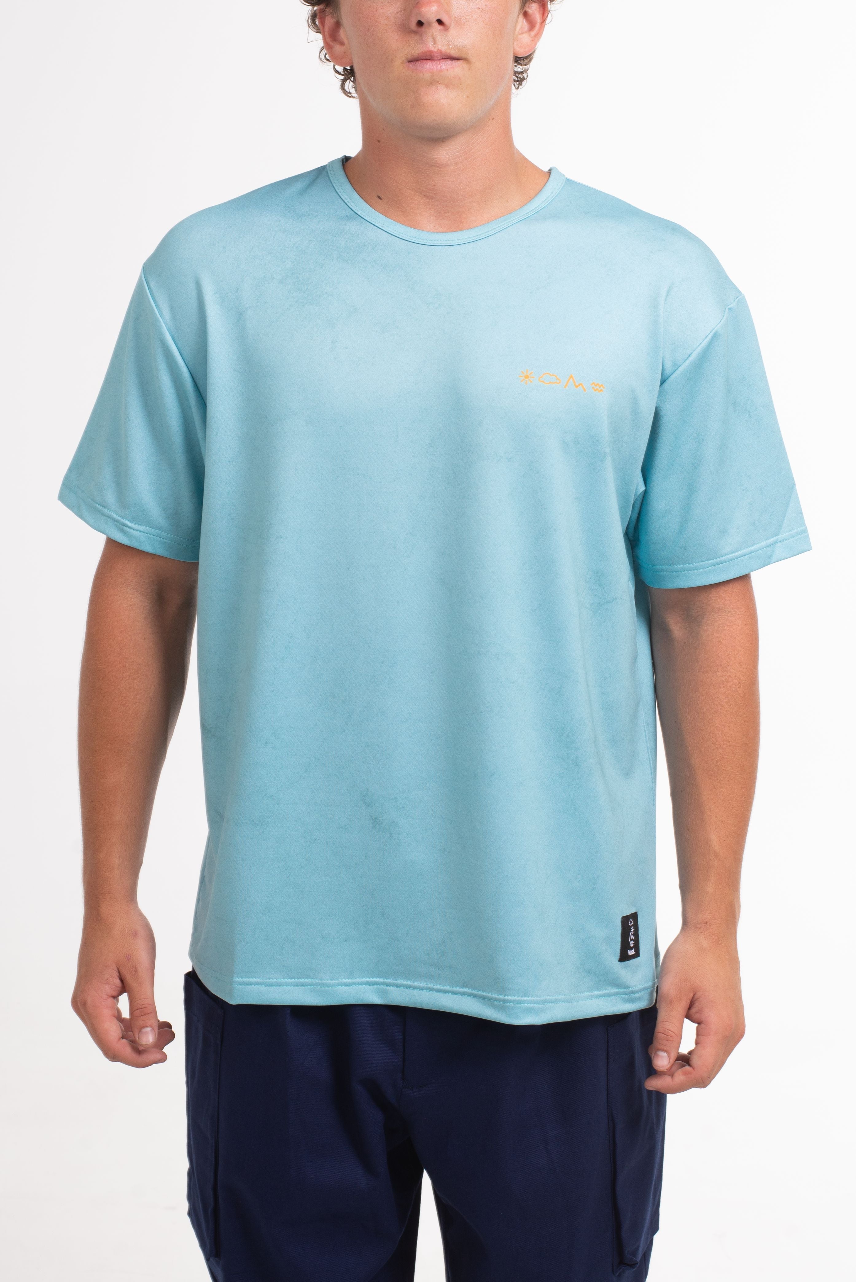 VAST Patina Standard Fit Tee 防曬機能衝浪衣 官方商品圖 5 湖水綠