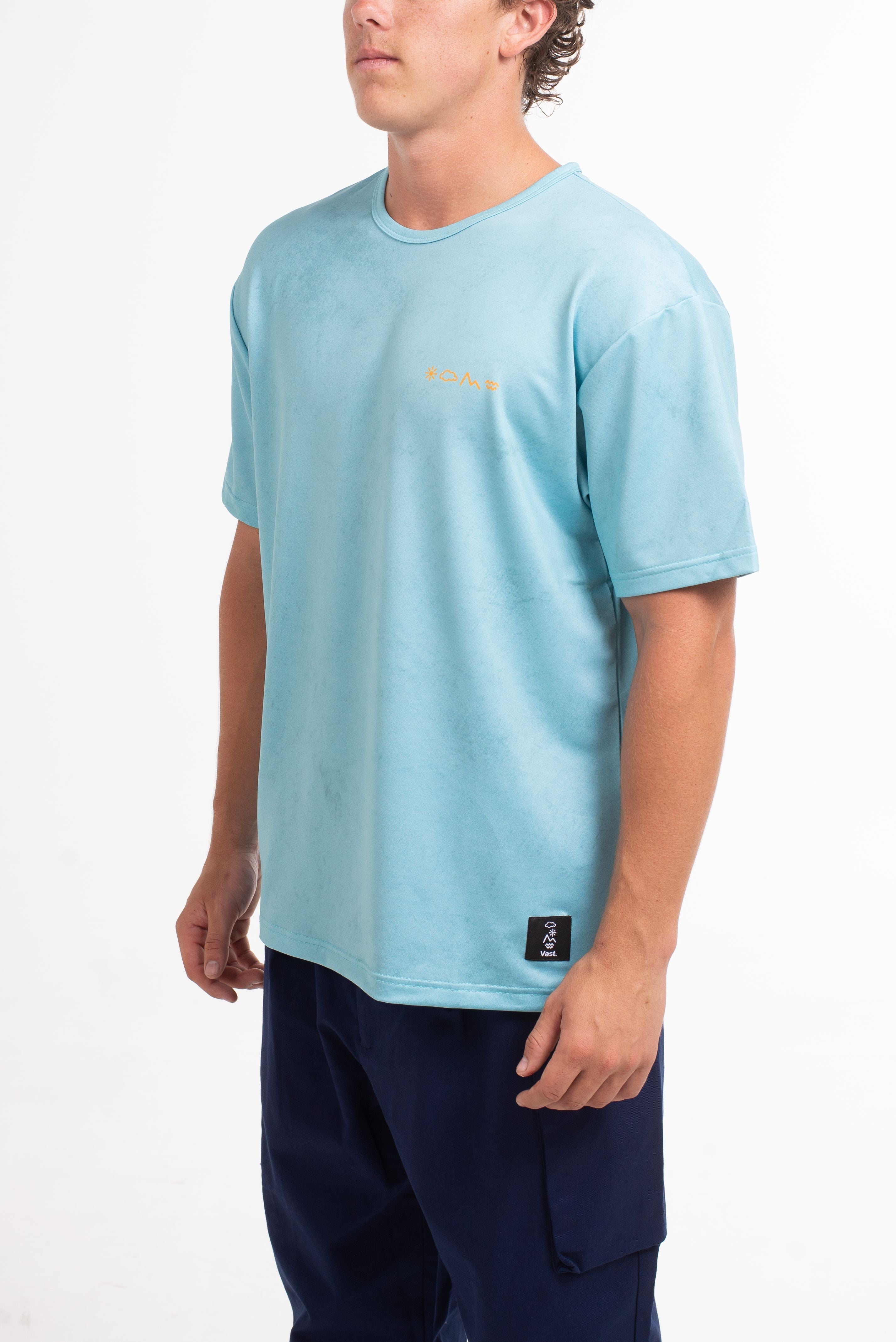 VAST Patina Standard Fit Tee 防曬機能衝浪衣 官方商品圖 7 湖水綠