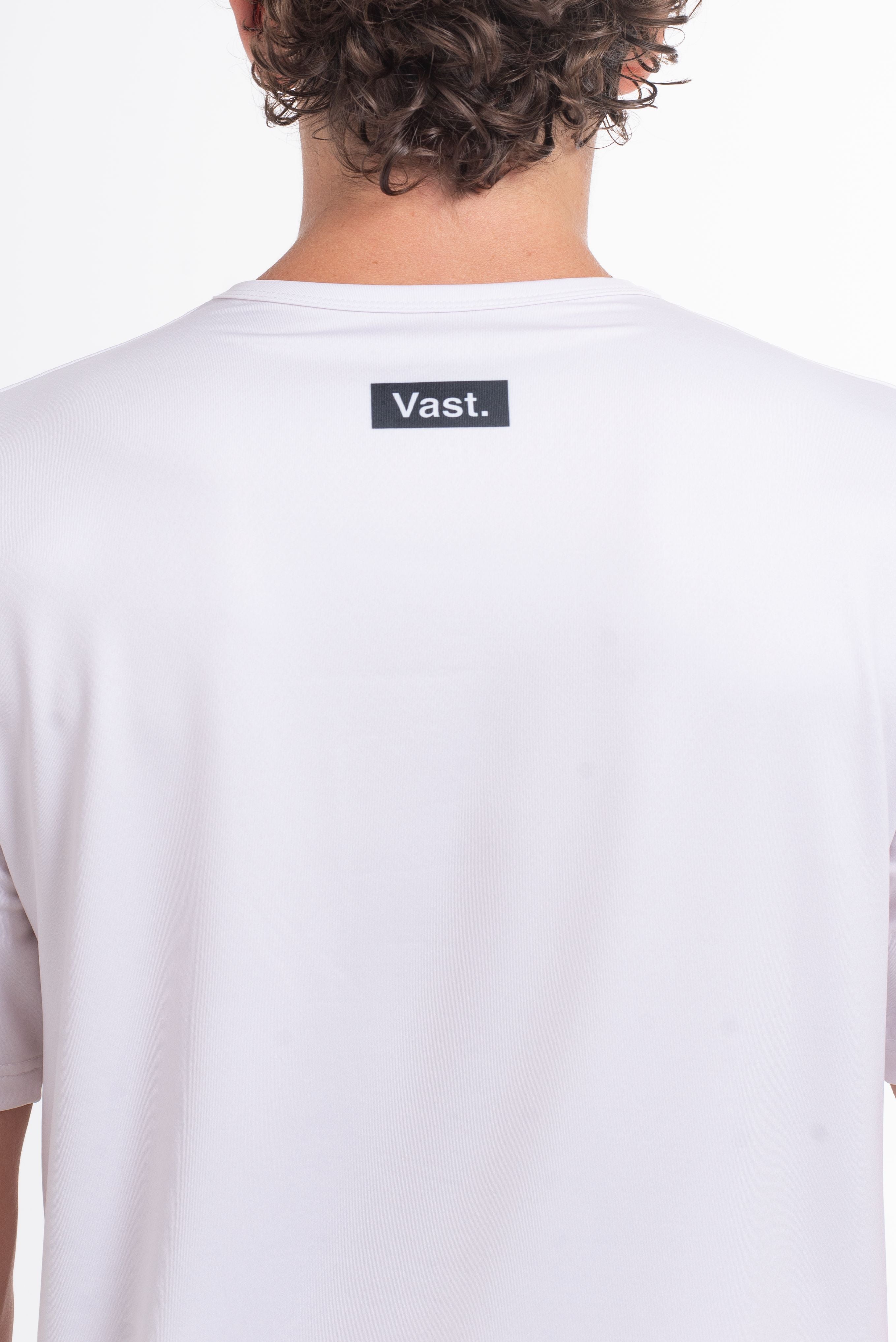 VAST Mono Type Standard Fit Tee 防曬機能衝浪衣 官方商品圖 6 水泥白