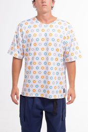 VAST Sakura Polka Boxy Fit Tee 防曬機能衝浪衣 官方商品圖 5 水泥白