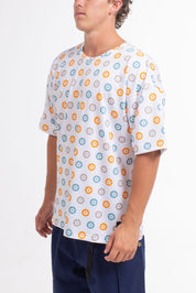 VAST Sakura Polka Boxy Fit Tee 防曬機能衝浪衣 官方商品圖 7 水泥白