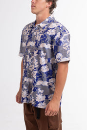 VAST Ode to the Islands Button Up 防曬機能衝浪短袖襯衫 官方商品圖 7 灰色