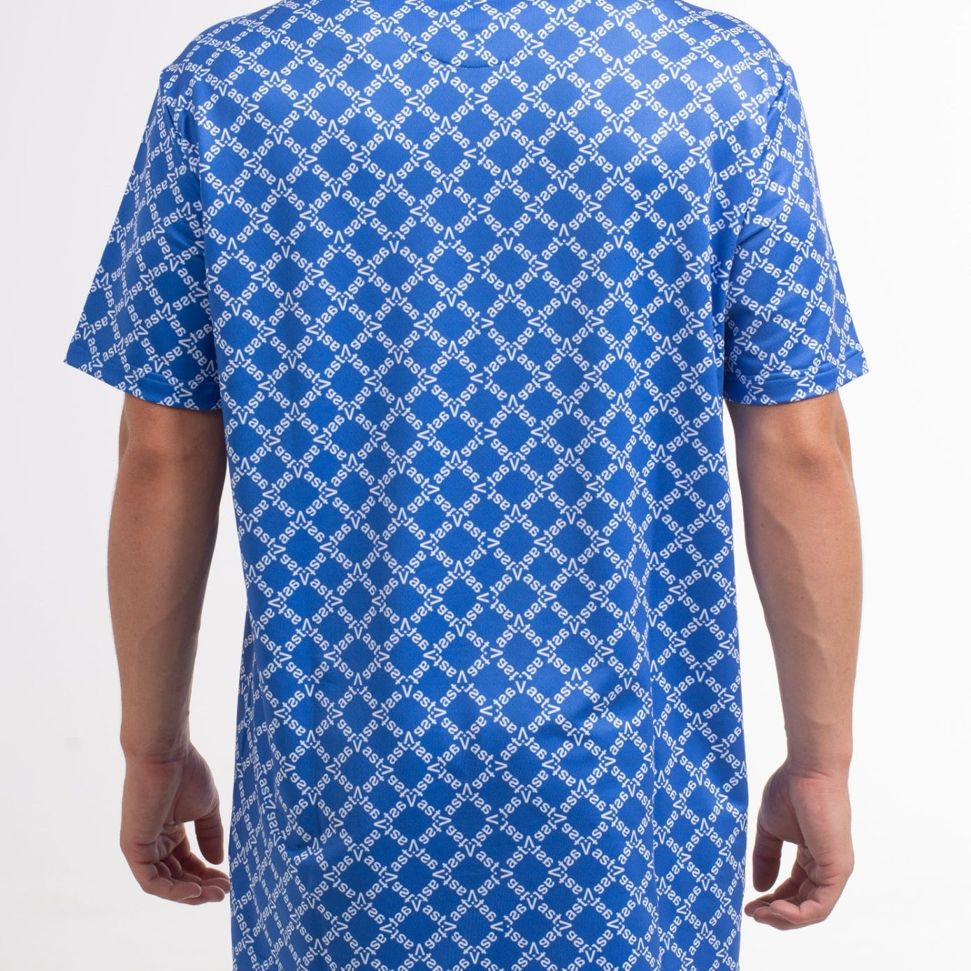 VAST Cross Fade Polo 防曬機能短袖polo衫 官方商品圖 6 藍色