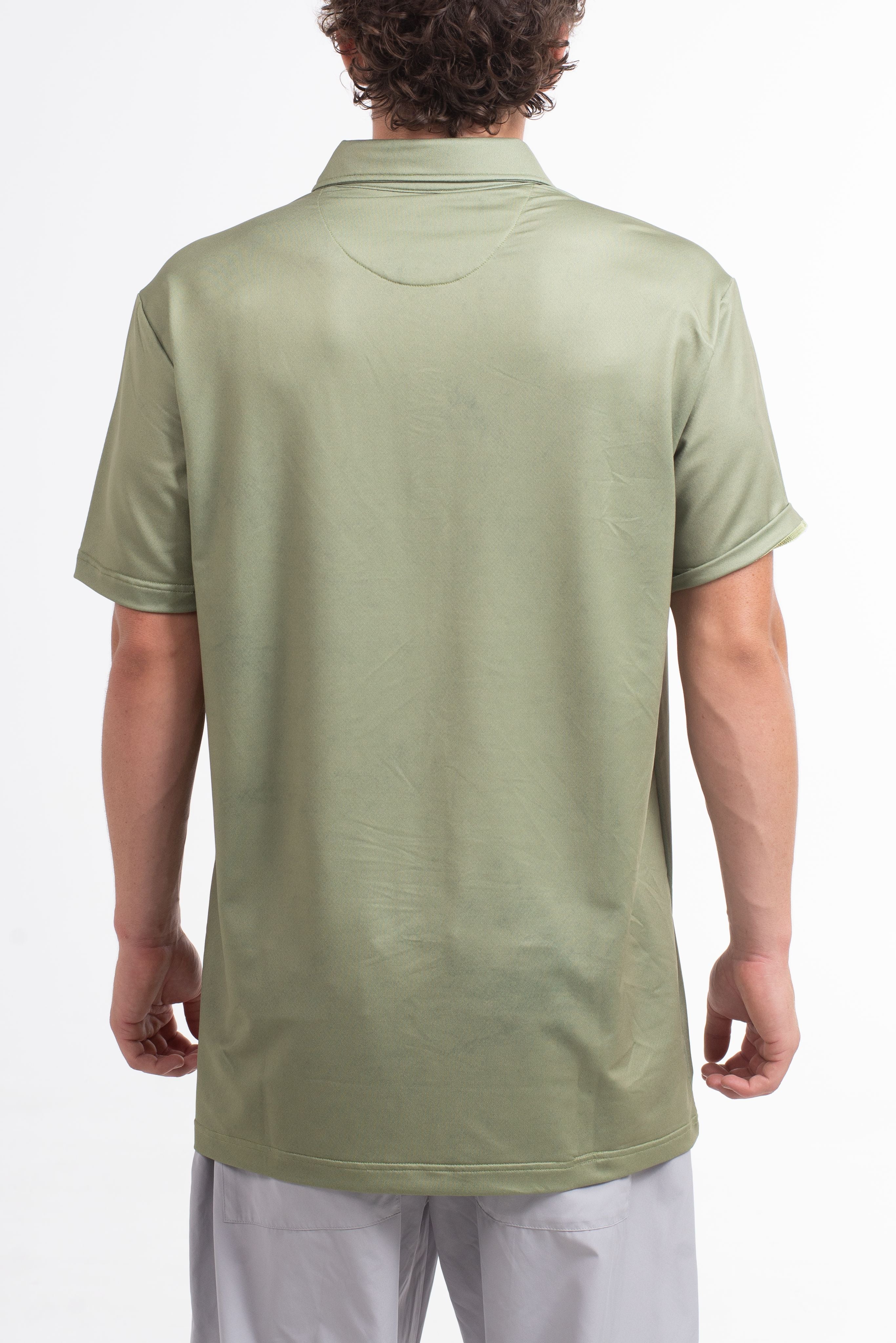 VAST Petina Polo 防曬機能短袖polo衫 官方商品圖 6 軍綠色