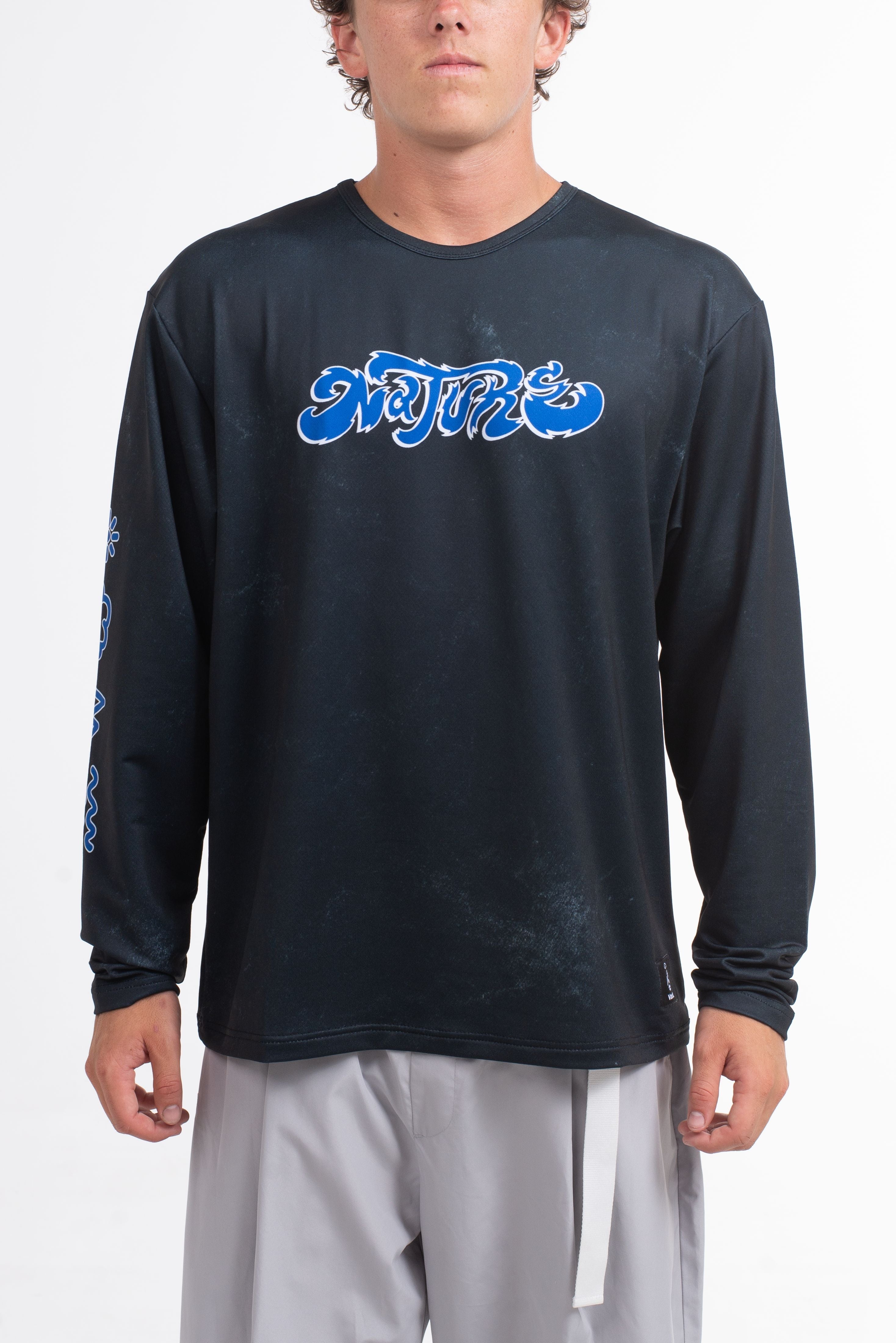 VAST Dark Nature Long Sleeve Tee 防曬機能衣長袖 官方商品圖 6 黑色