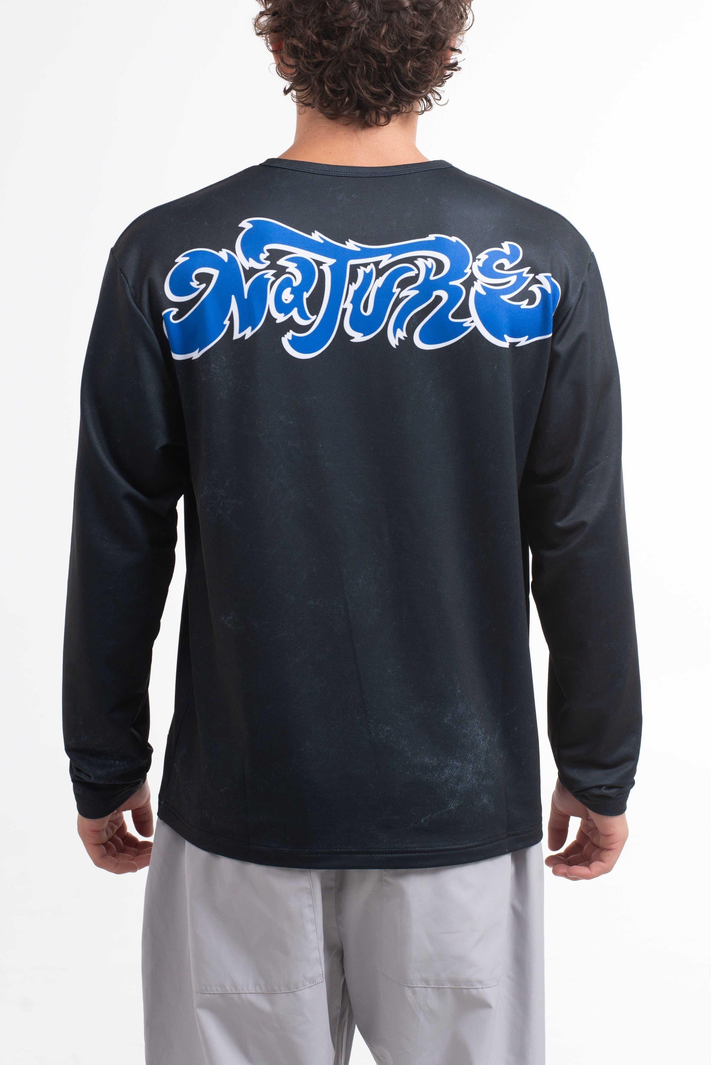 VAST Dark Nature Long Sleeve Tee 防曬機能衣長袖 官方商品圖 7 黑色