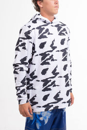 VAST Camo Hooded Long Sleeve Sun Savior 防曬機能帽T 官方商品圖 8 迷彩白