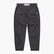 VAST 型格輕量級工裝長褲 - 棋盤格黑