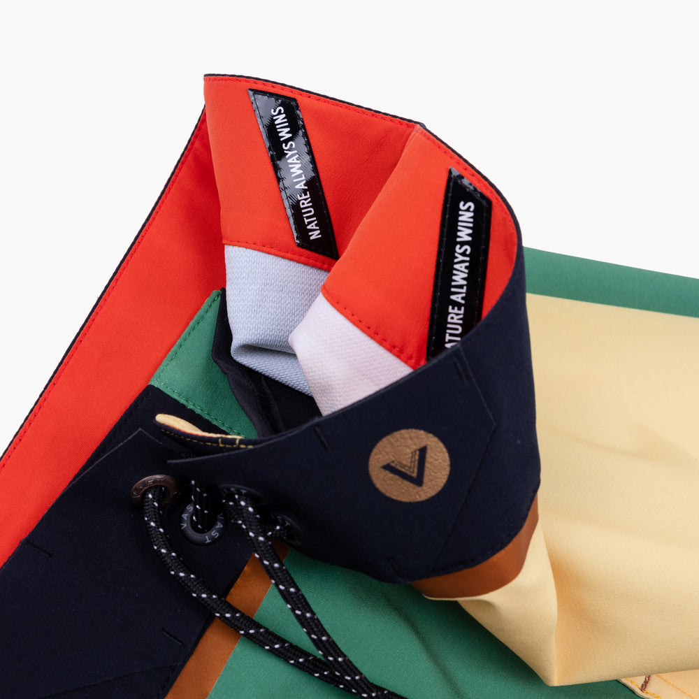 VAST 銅系列機能衝浪褲 拼接復古色塊