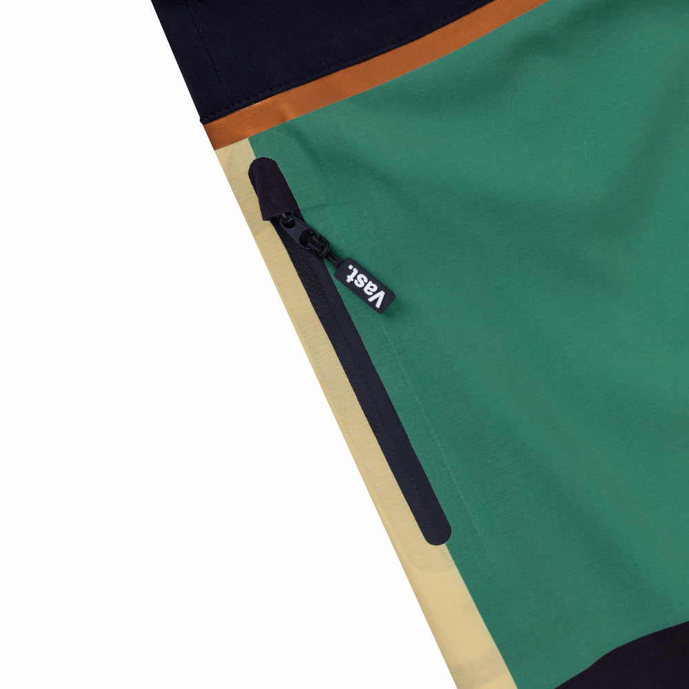 VAST 銅系列機能衝浪褲 拼接復古色塊