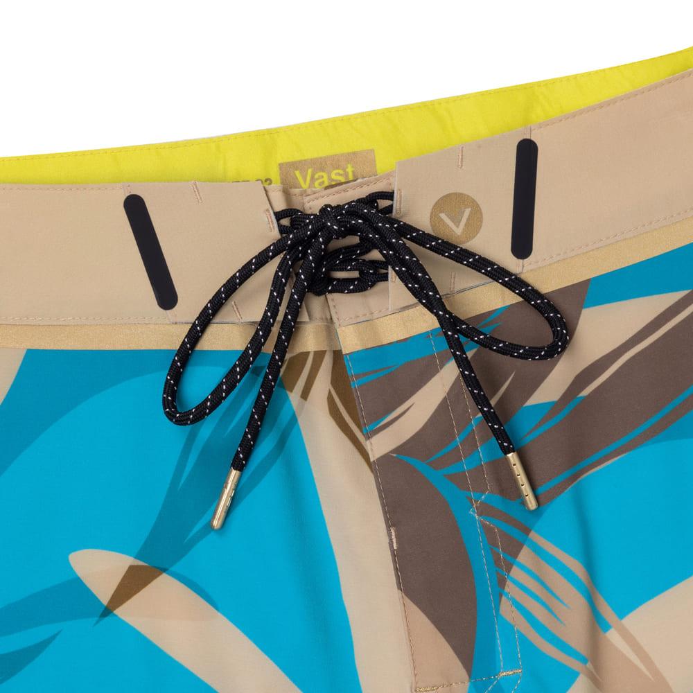 VAST 金系列機能衝浪褲 卡其熱帶叢林