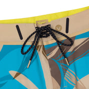 VAST 金系列機能衝浪褲 卡其熱帶叢林