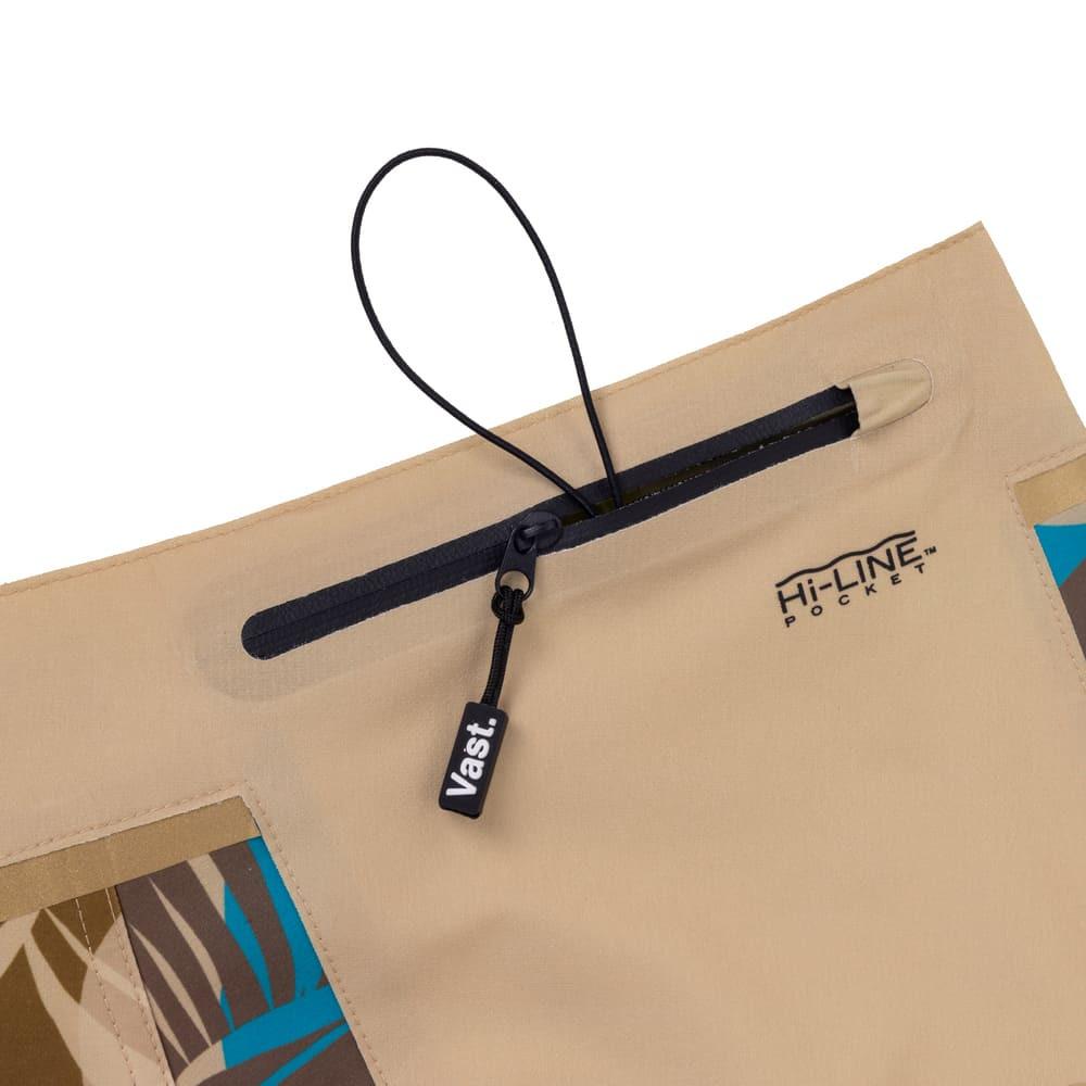 VAST 金系列機能衝浪褲 卡其熱帶叢林