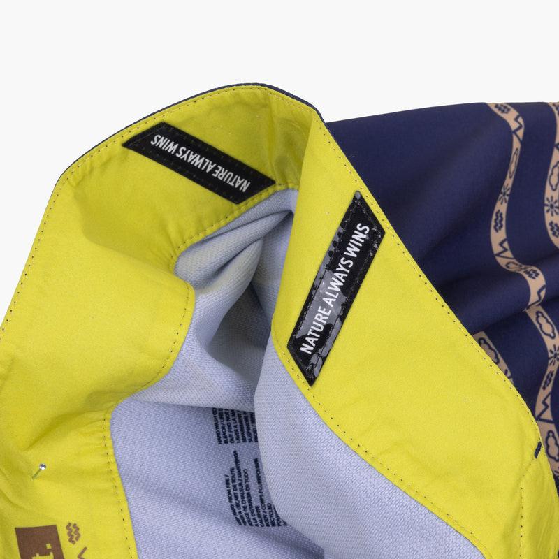 VAST 銅系列機能衝浪褲 簡約線條海軍藍