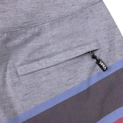 VAST Irie Stripes 復古短版衝浪褲 - 線條海軍藍