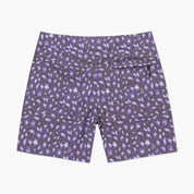 VAST Leopart Print II 復古短版衝浪褲 - 豹紋梅紫
