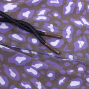 VAST Leopart Print II 復古短版衝浪褲 - 豹紋梅紫