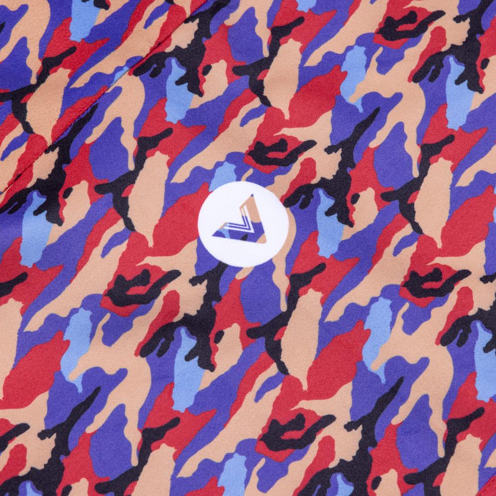 VAST 橘紫迷彩保暖毛巾衣