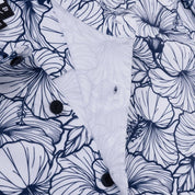 VAST 經典木槿花防曬機能衝浪襯衫 - 藍