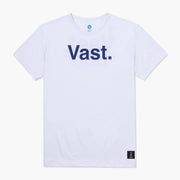 VAST 簡約Logo 雅緻白 防曬機能衝浪T Shirt