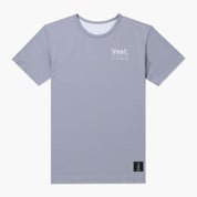 VAST 極簡淺灰 防曬機能衝浪T Shirt