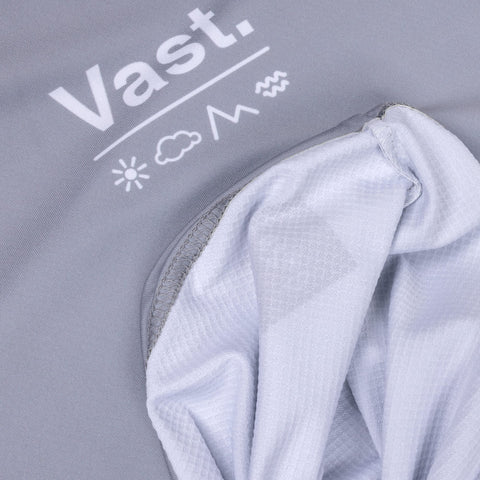 VAST 極簡淺灰 防曬機能衝浪T Shirt