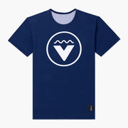 VAST 經典Logo海軍藍2.0 防曬機能衝浪T Shirt