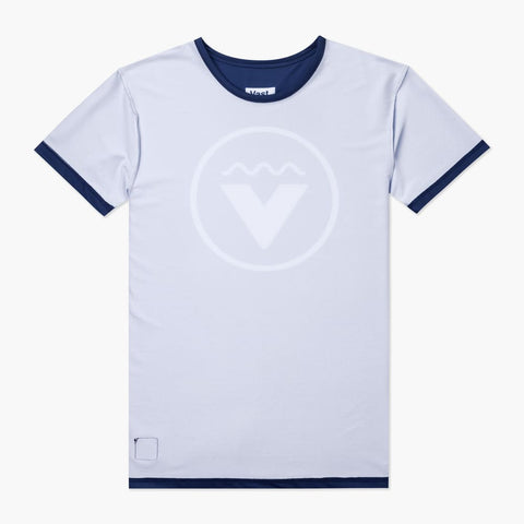 VAST 經典Logo海軍藍2.0 防曬機能衝浪T Shirt