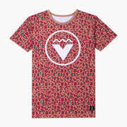 VAST 紅綠豹紋 防曬機能衝浪T Shirt