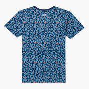 VAST 水藍豹紋 防曬機能衝浪T Shirt