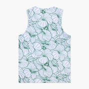 VAST 經典木槿花防曬機能衝浪背心 - 綠