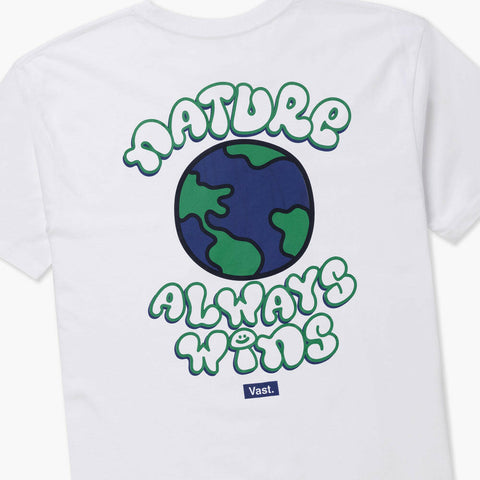 VAST Earth Doole Tee 地球短袖上衣 - 白