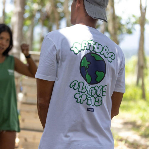 VAST Earth Doole Tee 地球短袖上衣 - 白