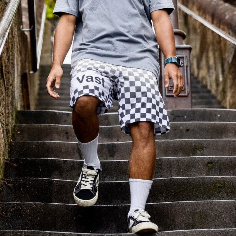 VAST Checkerboard 水陸兩用褲 - 漸層棋盤格