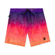 VAST 銅系列機能衝浪褲 抽象海灘街景